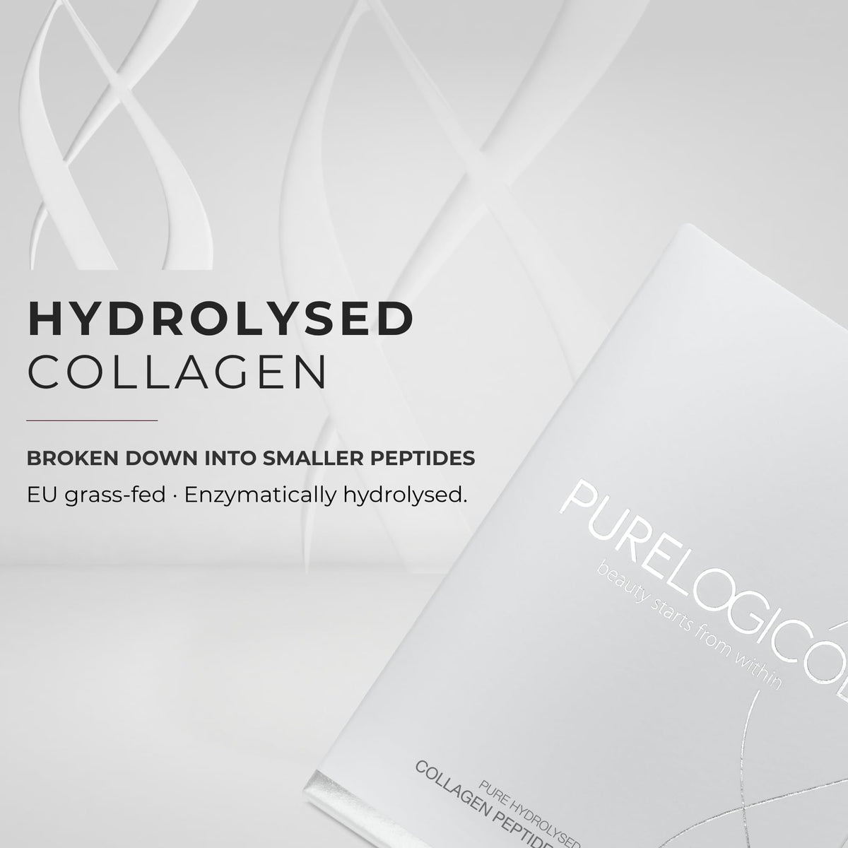 Purelogicol Collagen Peptide Skin Supplement - 90 Capsules - image 3