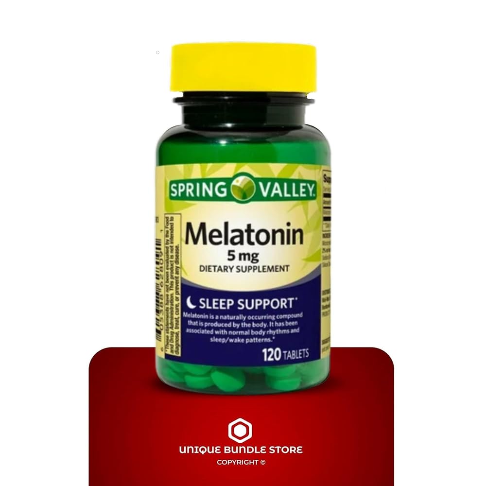 Unique Bundle Melatonin 5mg Extended Release Tablets - 360 Count - image 5