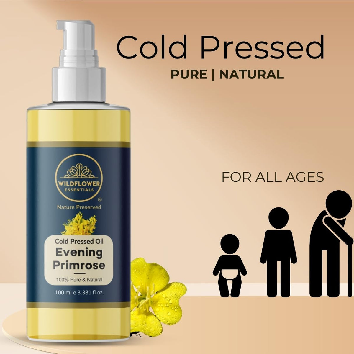 WILDFLOWER ESSENTIALS Evening Primrose Oil (Oenothera biennis) 100% - image 2