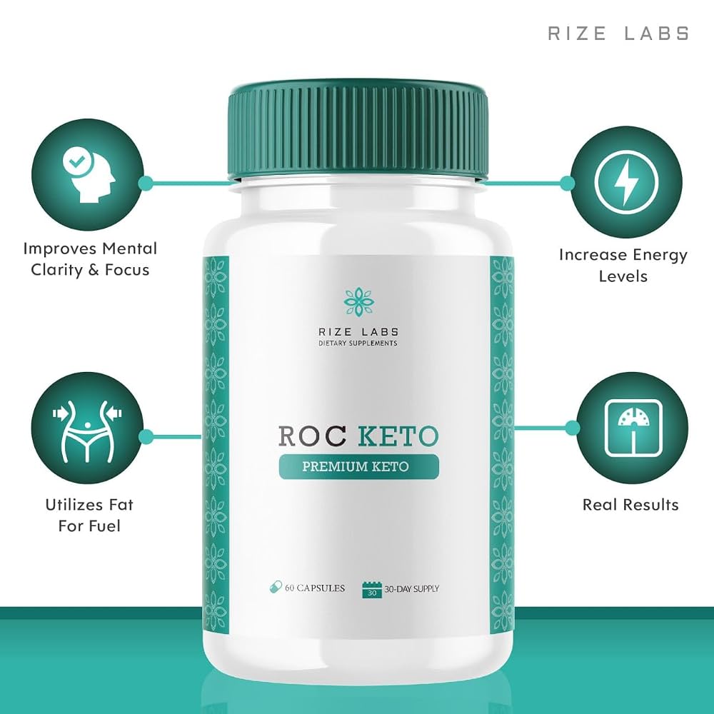 rize labs ROC Keto Capsules Weight Loss Support - 120 Capsules - image 6
