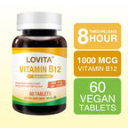 LOVITA Sustained-Release Vitamin B12 1000 mcg (as Cyanocobalamin)