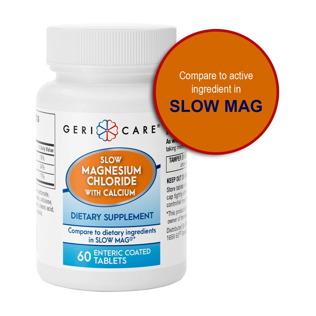 GeriCare Slow Magnesium Chloride Calcium Tablets - 60 Count - image 7