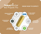 NaturaNectar Bee Propolis Trio Capsules - 60 Capsules - image 7