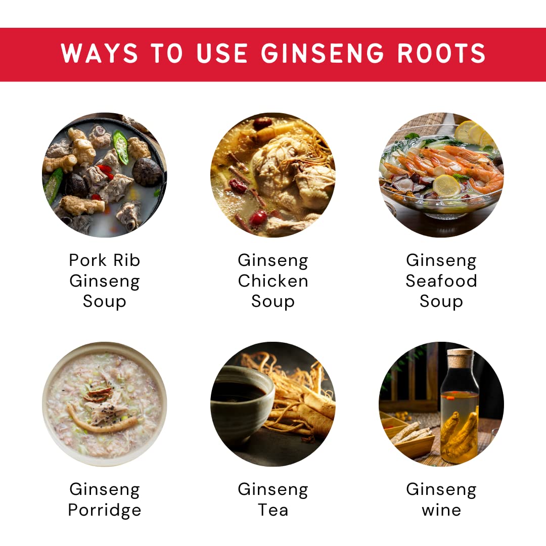 Baumann Wisconsin Ginseng Whole Roots Large Short - 4 oz. - image 3