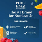 Poop Like a Champion Fiber Gummies Digestive Support - 60 Gummies - image 6