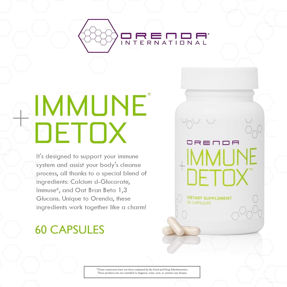 Orenda Immune + Detox Postbiotic Formula - 60 Capsules - image 3