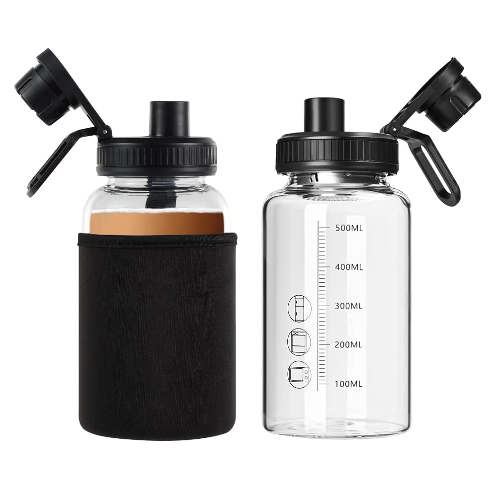 BNCWCQZ Glass Shaker Bottle
