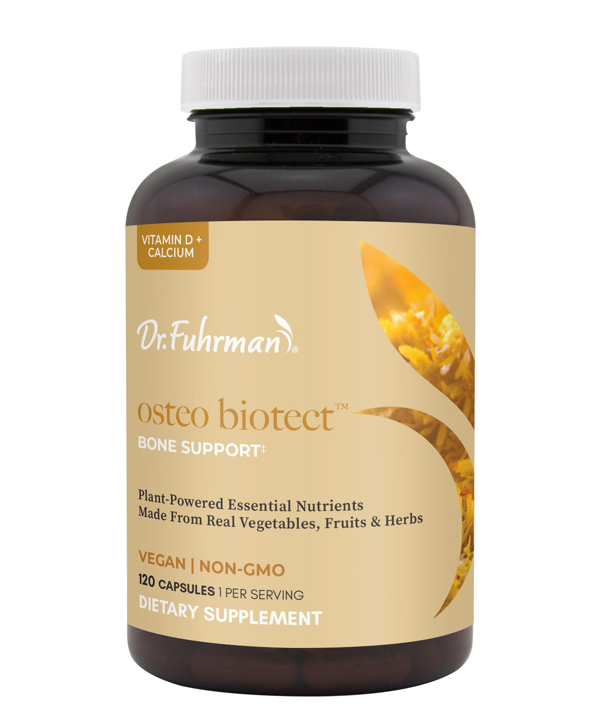 Dr. Fuhrman Osteo-Biotect Organic Calcium Bone Health - 120 Capsules - image 4