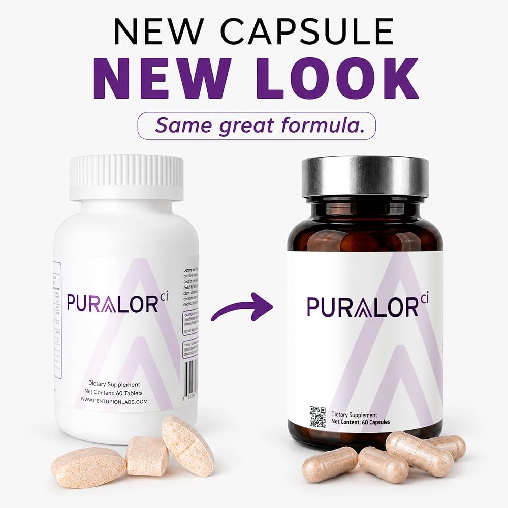 Centurion Puralor CI Brain Supplement for Memory and Focus - 60 Capsules - image 2