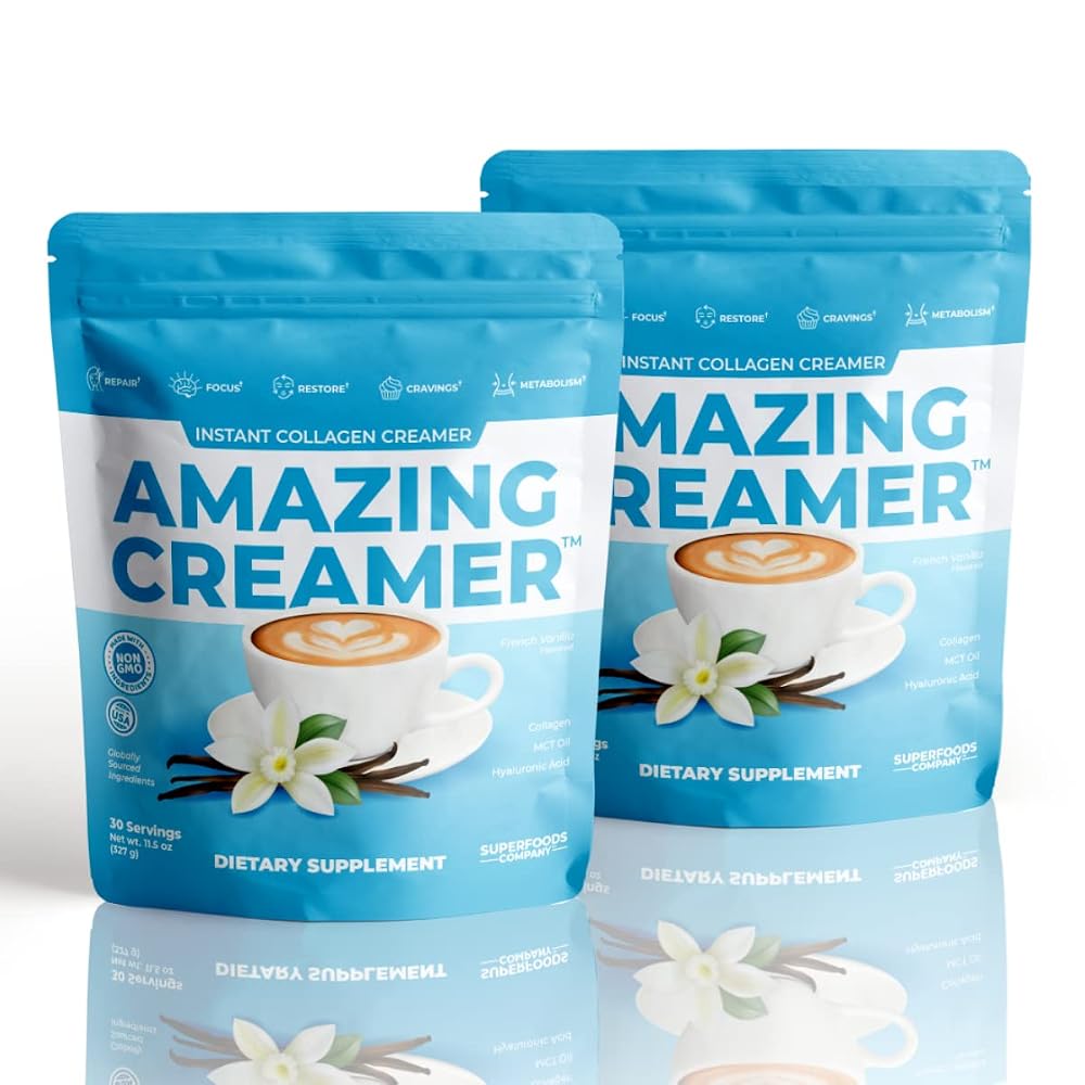 Superfoods Company Amazing Creamer with Collagen - Keto