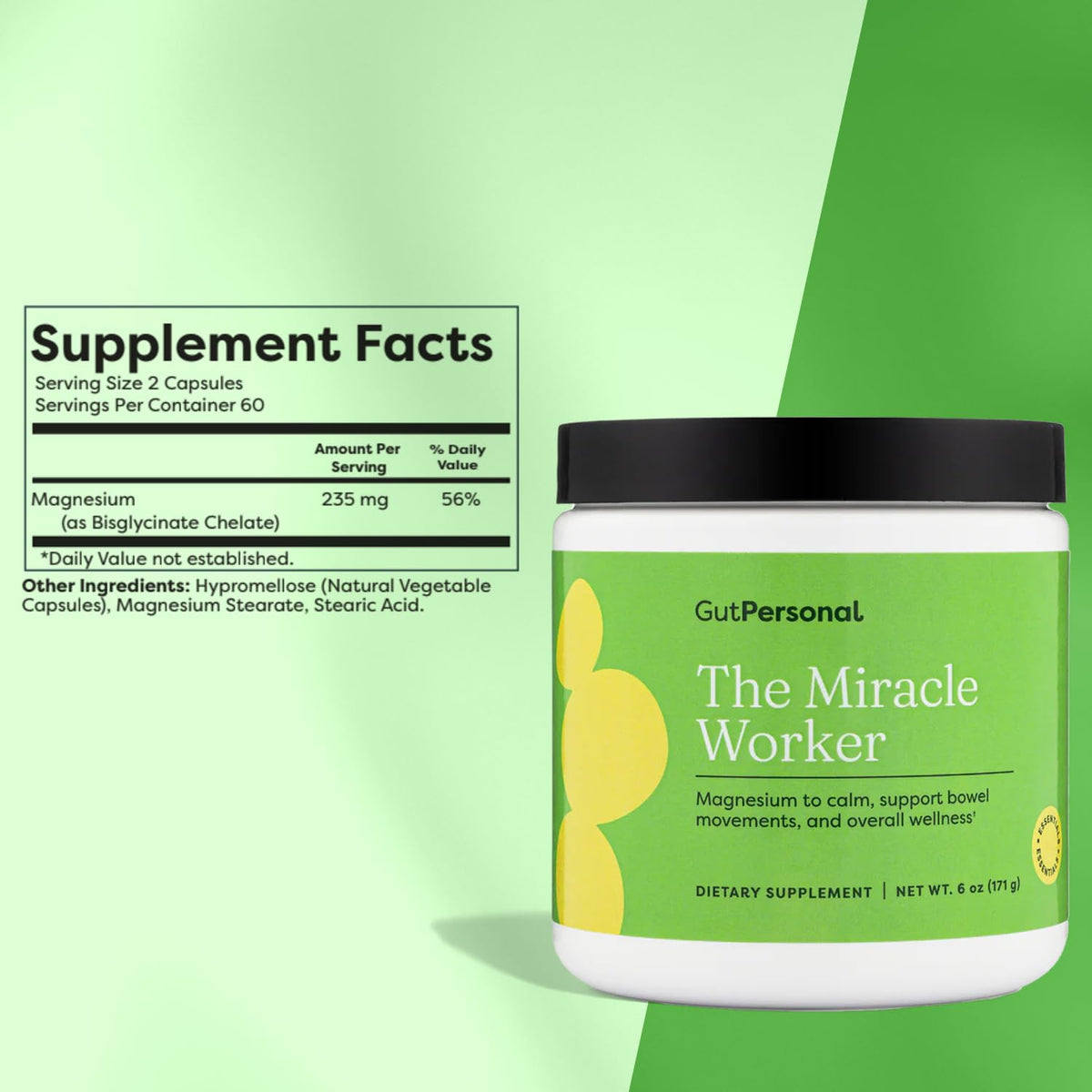 GutPersonal Magnesium Glycinate Powder - 30 Servings - image 3