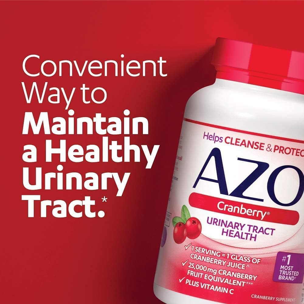AZO Cranberry Urinary Tract Health Softgels - 100 Count - image 2