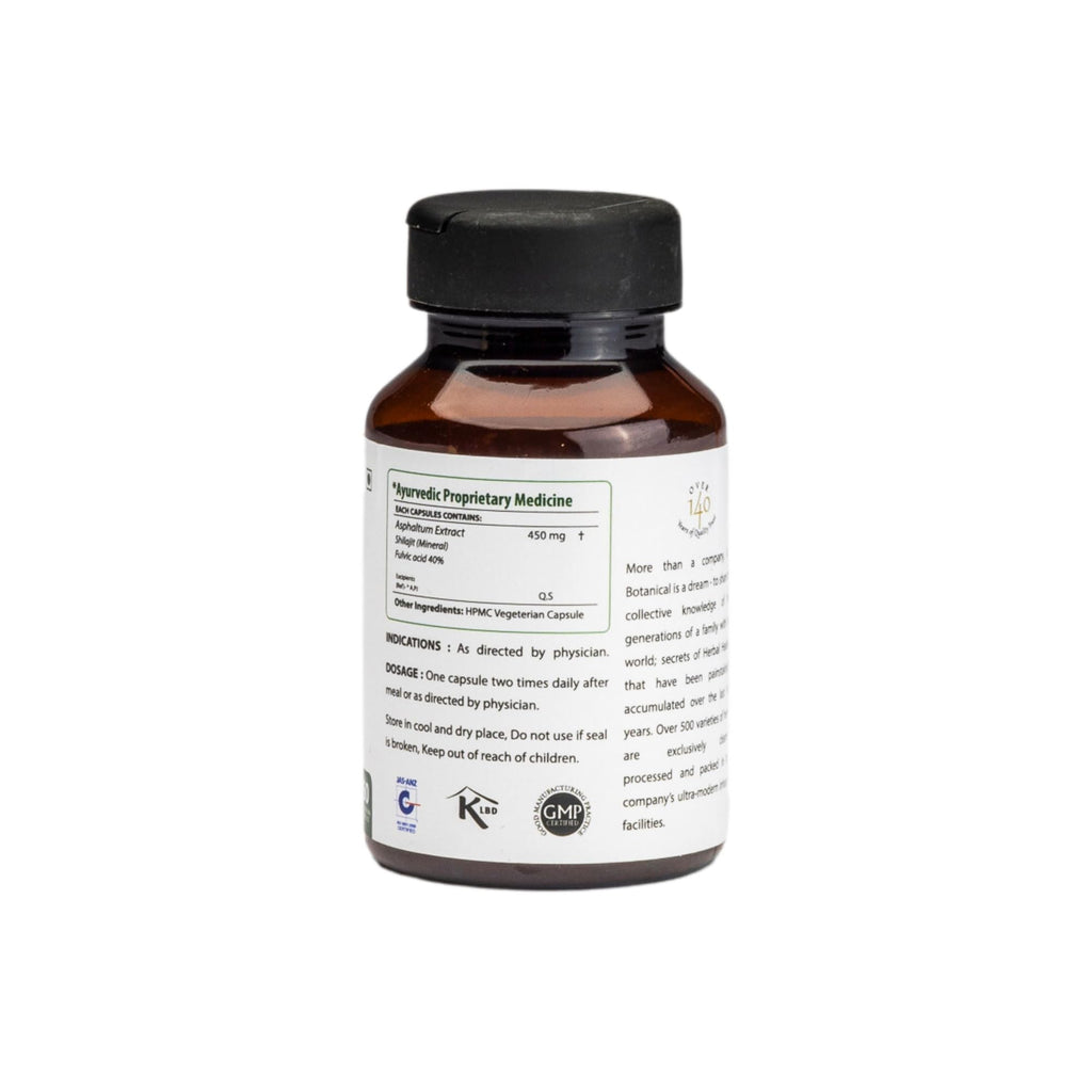 bixa BOTANICAL Shilajit Capsules 450 MG for Daily Energy - 60 Capsules - image 6