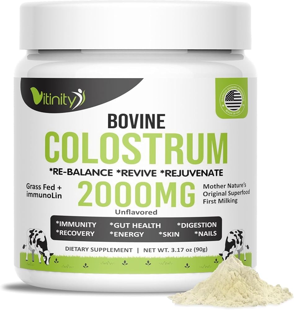 VITINITY Grass Fed Bovine Colostrum Powder