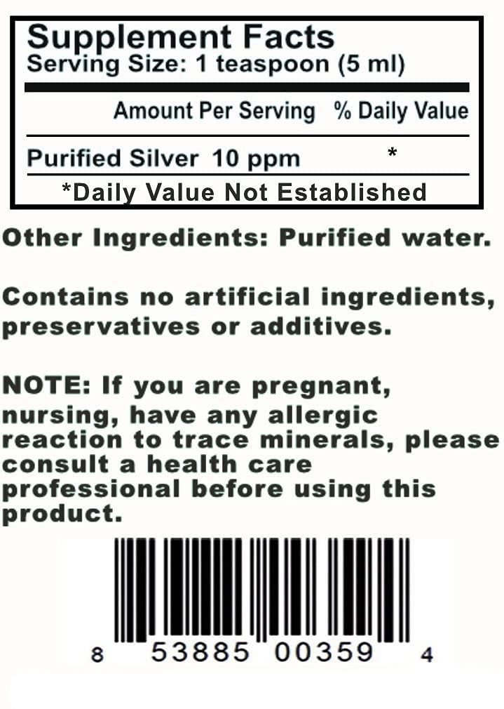 Peter's Choice Silver Defense Liquid 10 PPM - 2 oz - image 2