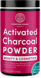 Charcoal House Activated Bamboo Charcoal Powder Food Grade - 11 oz
