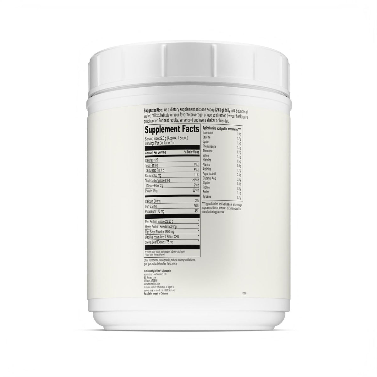 DAVINCI Labs Vegan Protein