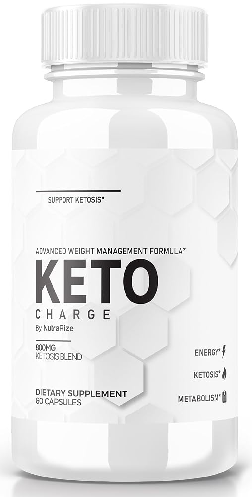 NutraRize Keto Charge Capsules Weight Loss Supplement - 60 Capsules