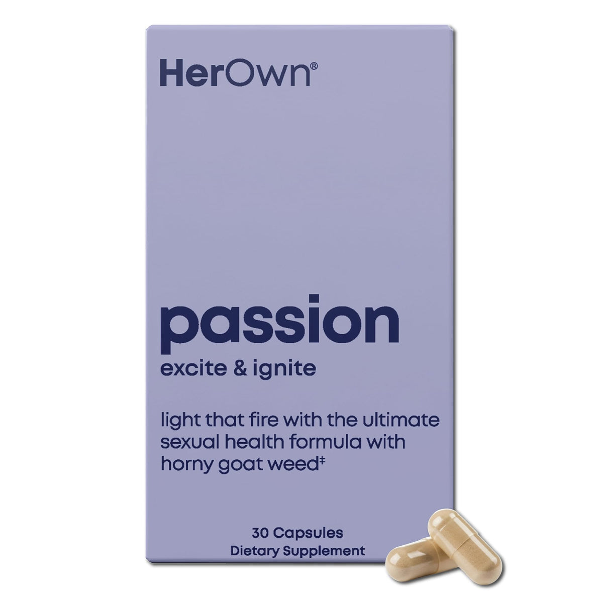 Her Own Passion Libido Support - 30 Capsules