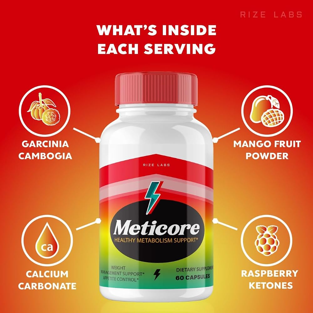 rize labs Meticore Weight Loss Supplement - 60 Capsules - image 8