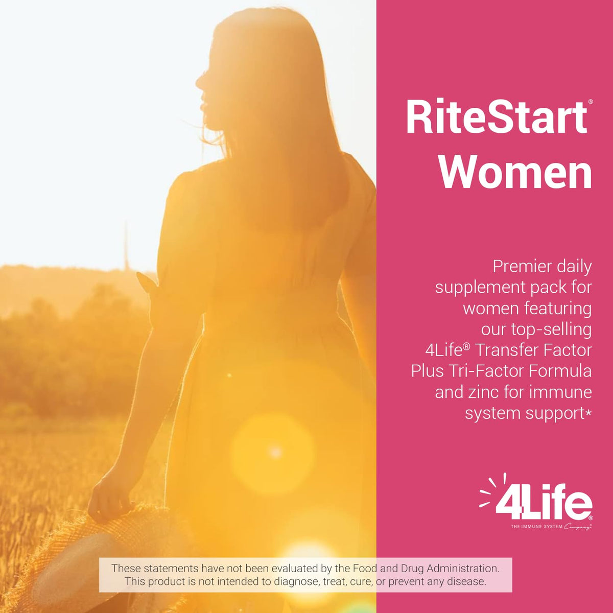4Life RiteStart Women Multivitamin with CoQ10 - 30 Packets - image 4