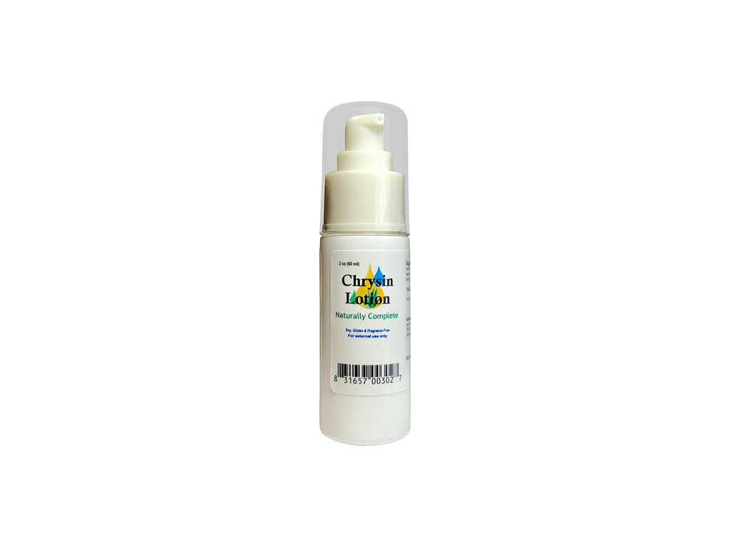 Naturally Complete Chrysin Topical Cream for Men and Women - 2 oz