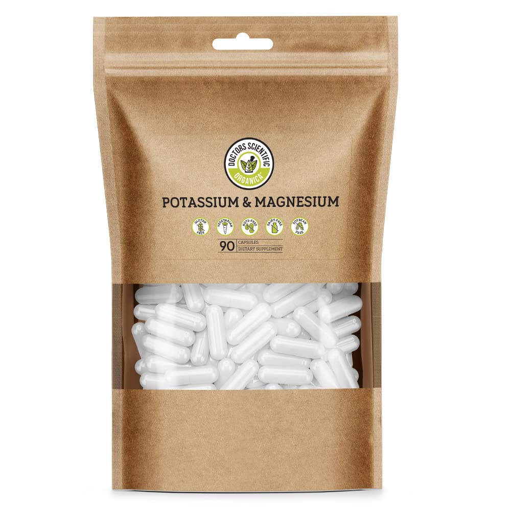 Doctors Scientific Potassium Magnesium Supplement - 90 Capsules