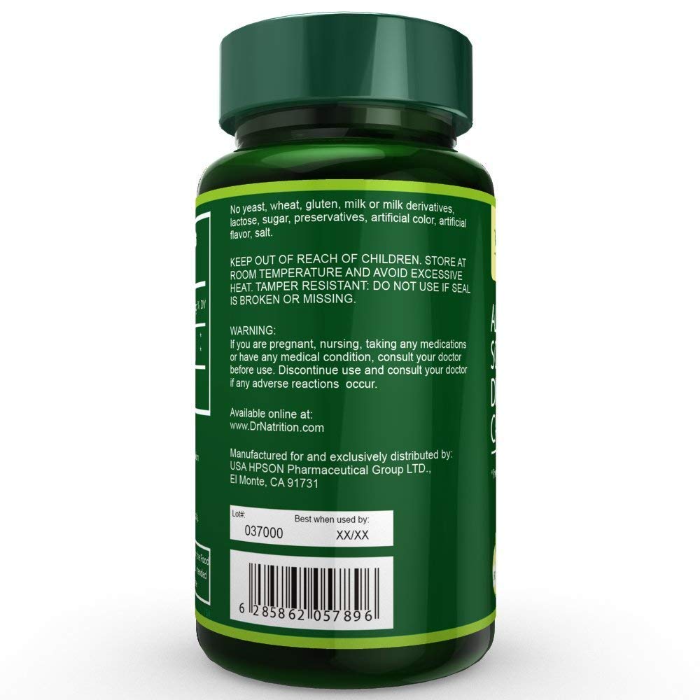 Na'trition Aloe Vera Gel Extract Capsules with Soybean Fiber - 80 Capsules - image 3