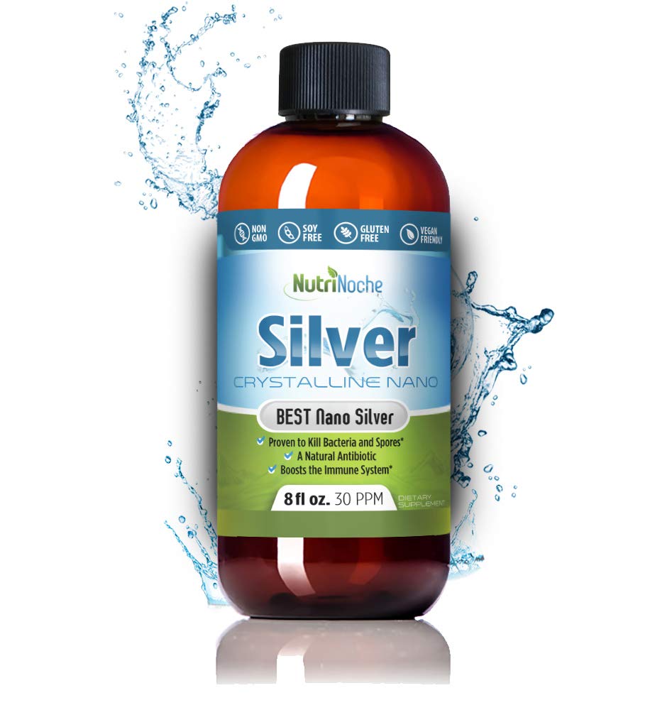 Nutrinoche Colloidal Silver - 30 PPM - Colloidal Silver Liquid