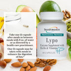 Transformation Enzymes Lypo Enzyme Supplement - 60 Capsules - image 3
