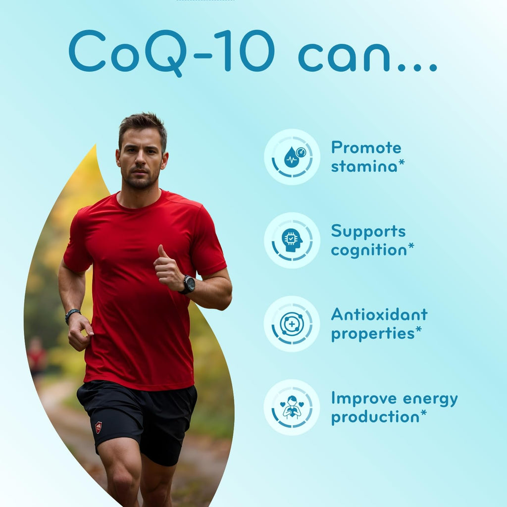 Clear Formulas Quick Absorption CoQ10 200mg Capsules
