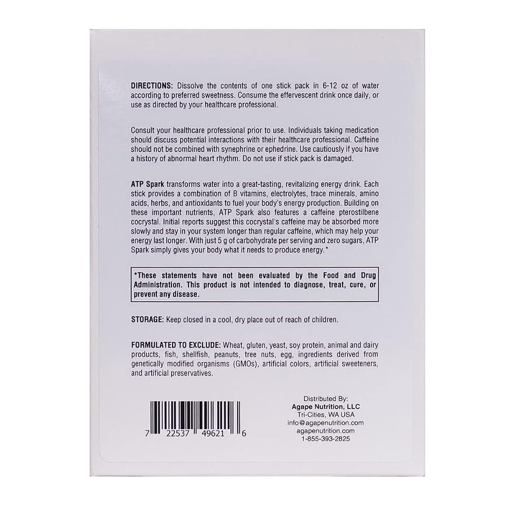 Protocols for Health ATP Spark Mixed Berry Energy Powder - 30 Servings - image 3