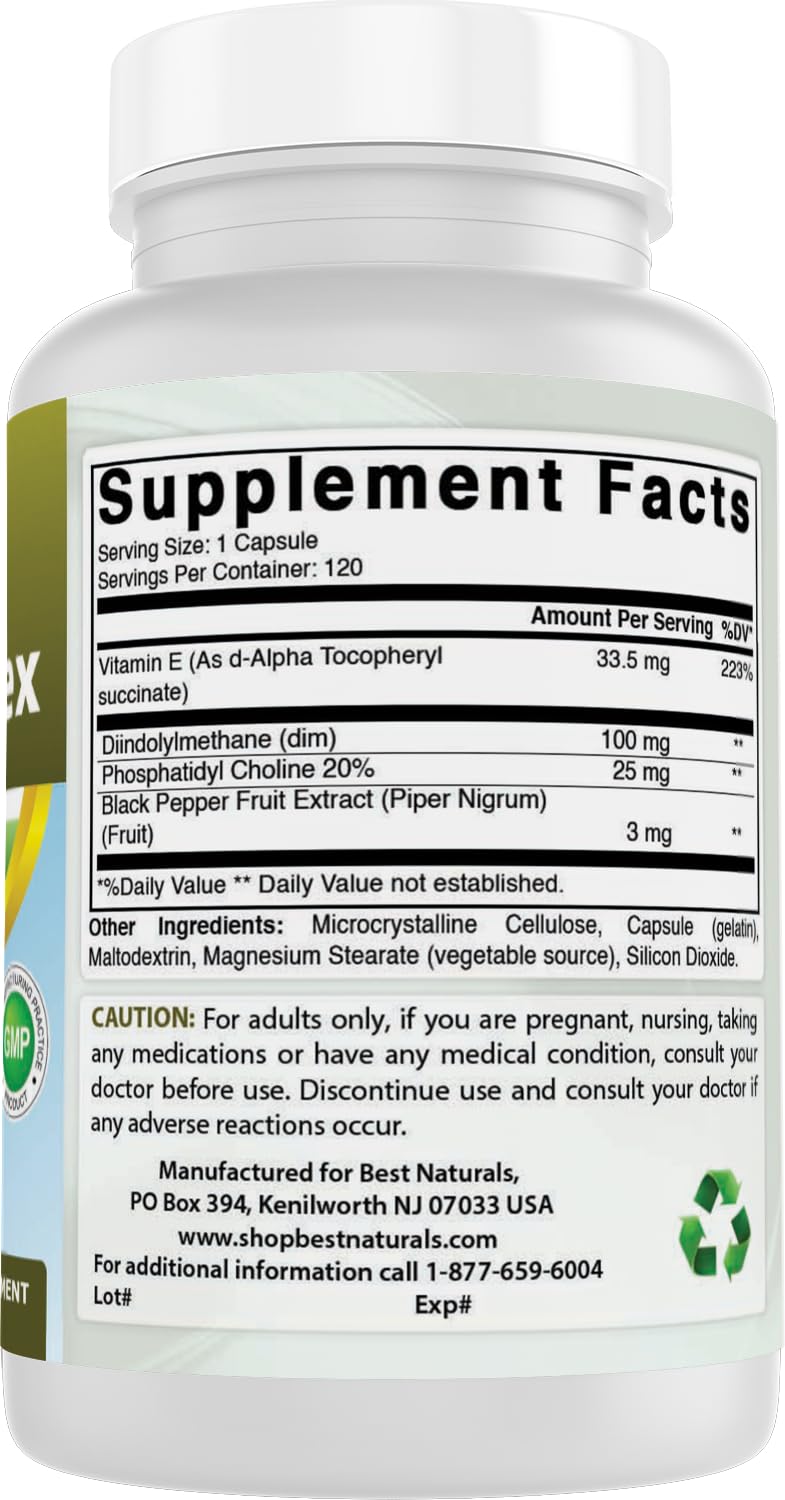 Best Naturals DIM Complex 100 mg 120 Capsules