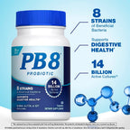 PB8 Probiotic 14 Billion CFU 8 Strains - 60 Capsules - image 3
