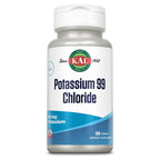 KAL Potassium 99 mg Chloride Supplement - 100 Tablets