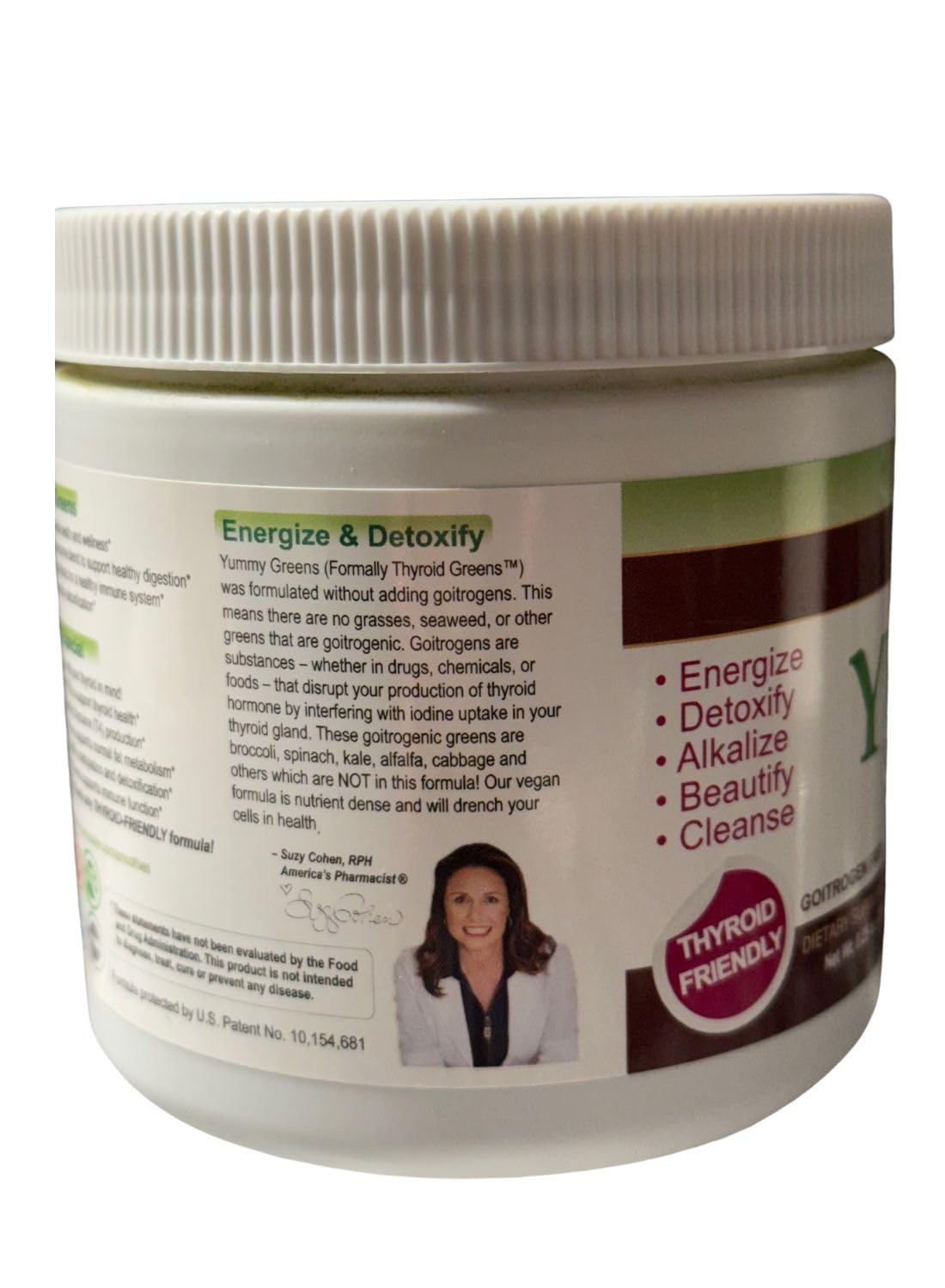 Script Essentials Yummy Greens Probiotic Drink Mix Powder - 8.25 oz - image 4
