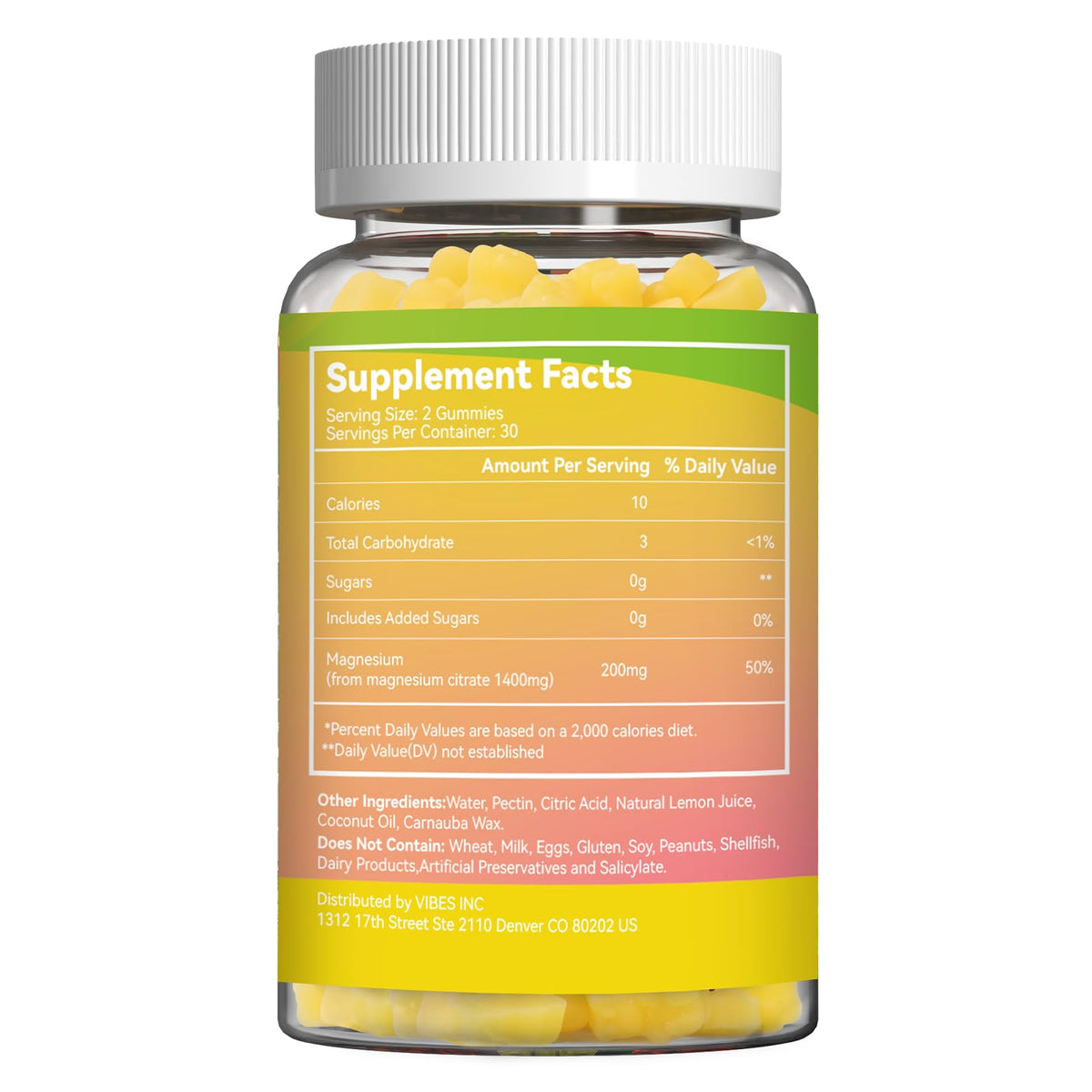Agumoon Magnesium Citrate Gummies 1400mg - 60 Count - image 7