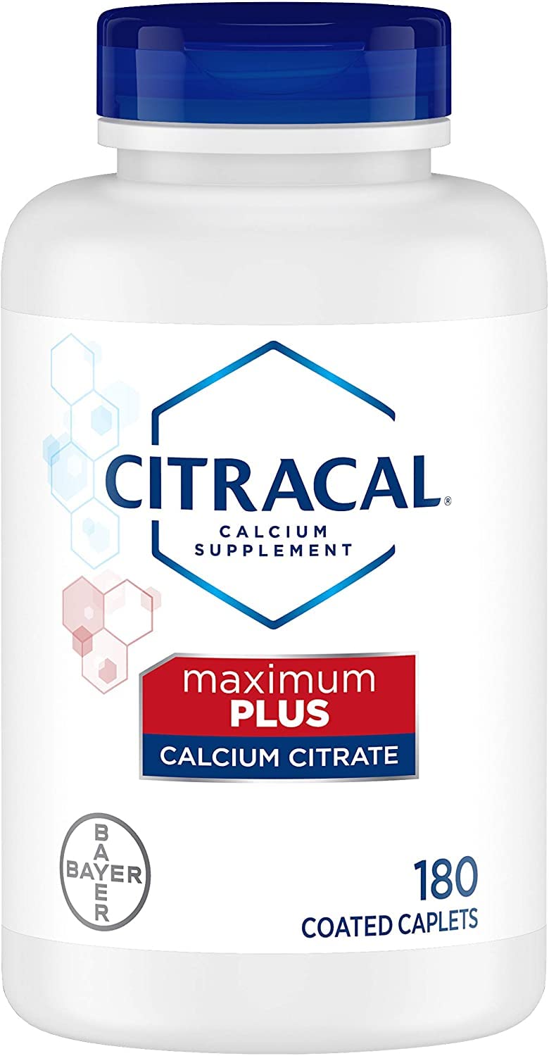 Citracal Calcium Citrate With Vitamin D Coated Caplets - 360 Count