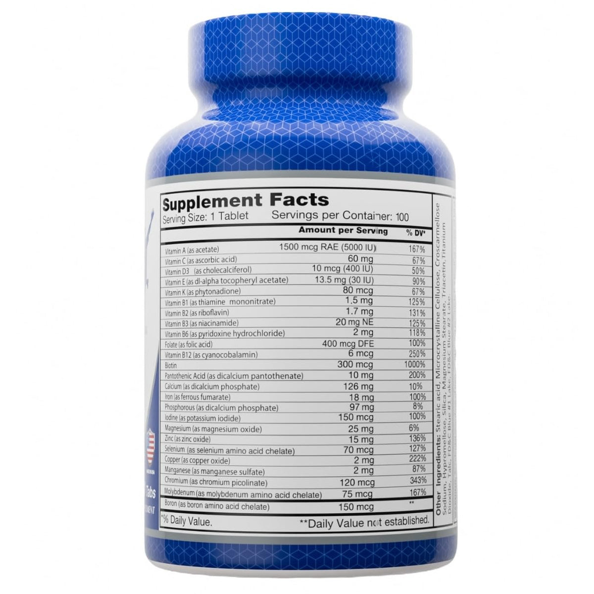 ALFA VITAMINS Multi Men Vitamins with Amino Acids - 100 Tablets - image 2