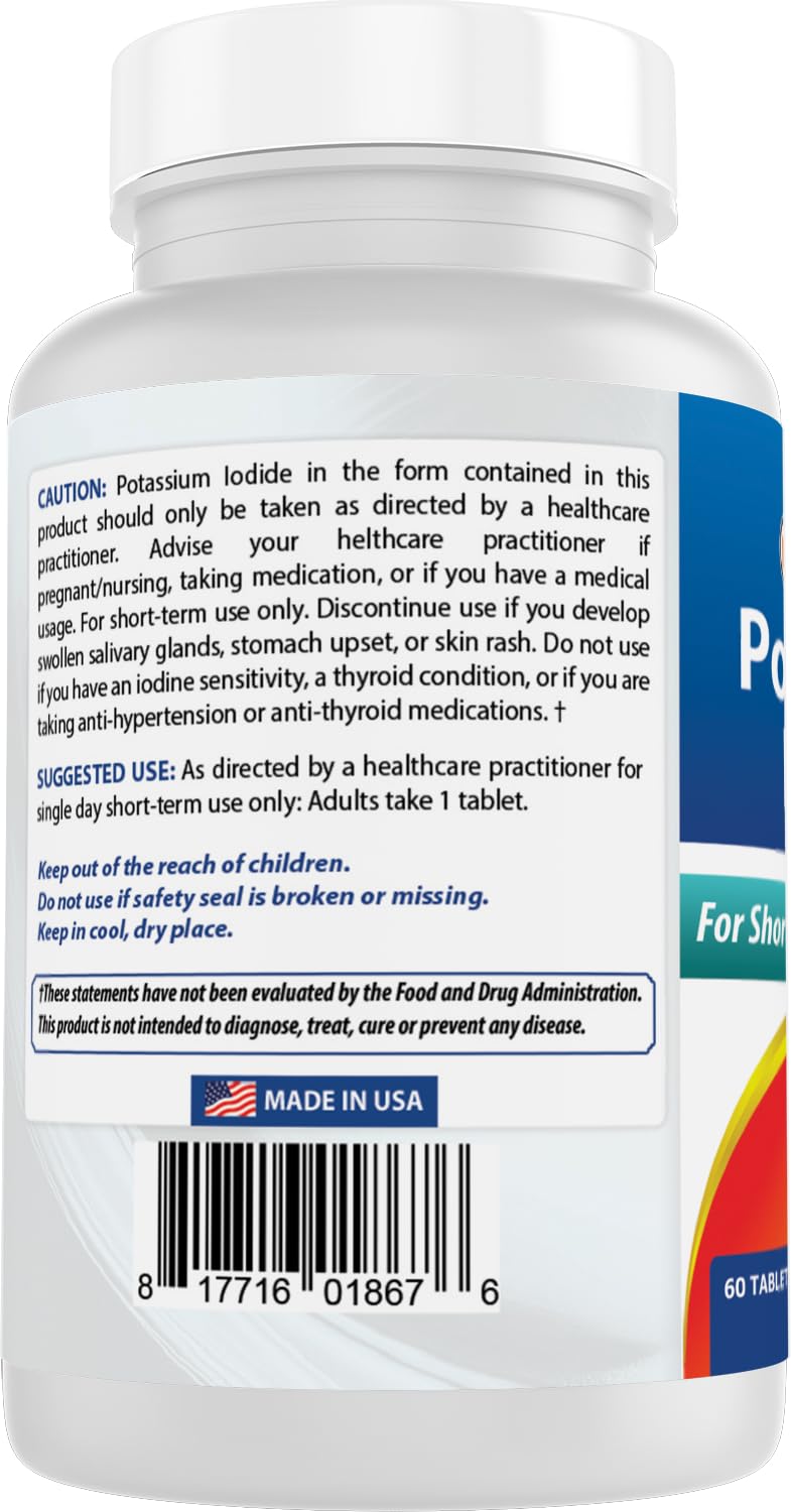 Best Naturals Potassium Iodide 65 mg - Dietary Supplement