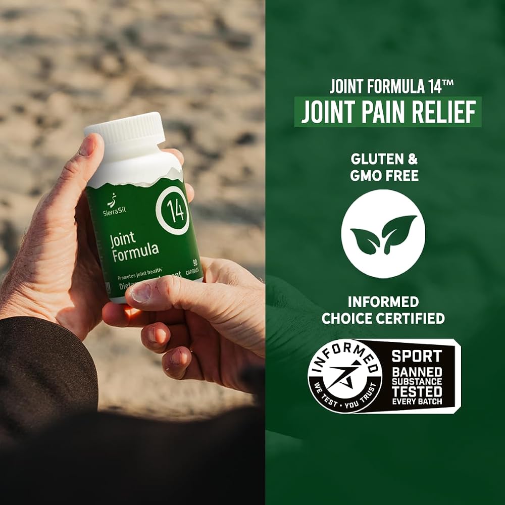 SierraSil Joint Formula 14 Capsules for Joint Health - 90 Capsules - image 4