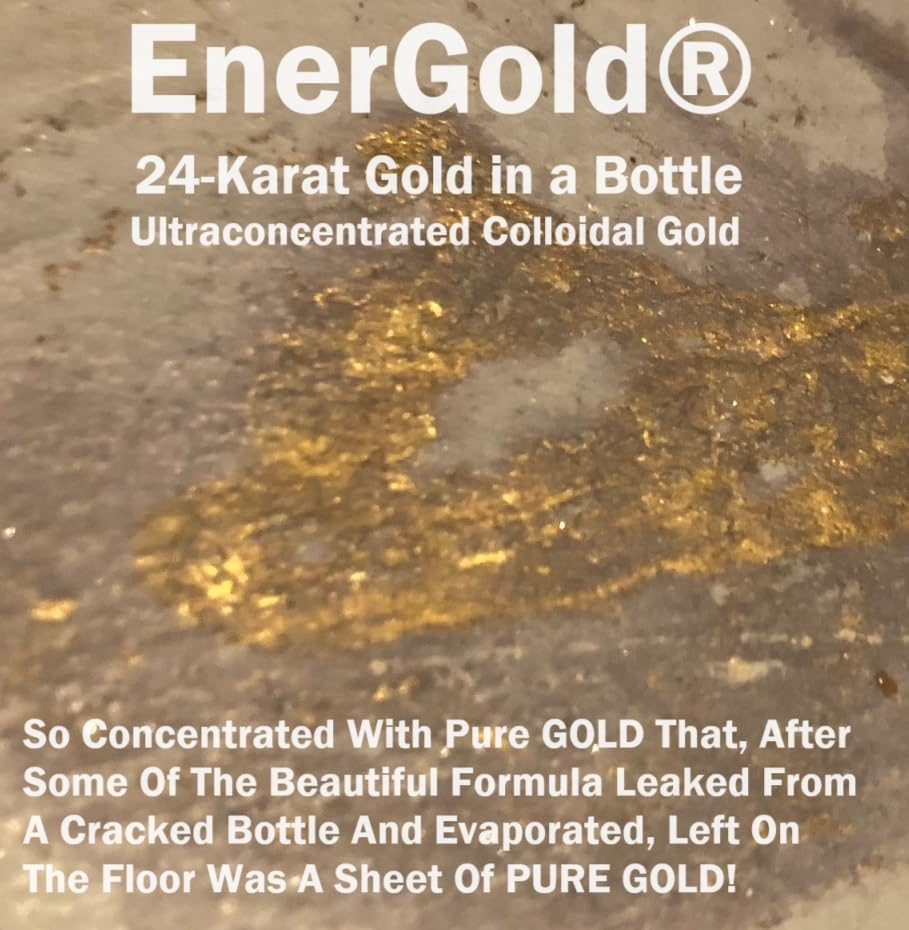 EnerGold Ultraconcentrated Colloidal Gold 300+ ppm - 16 Fl Oz - image 5