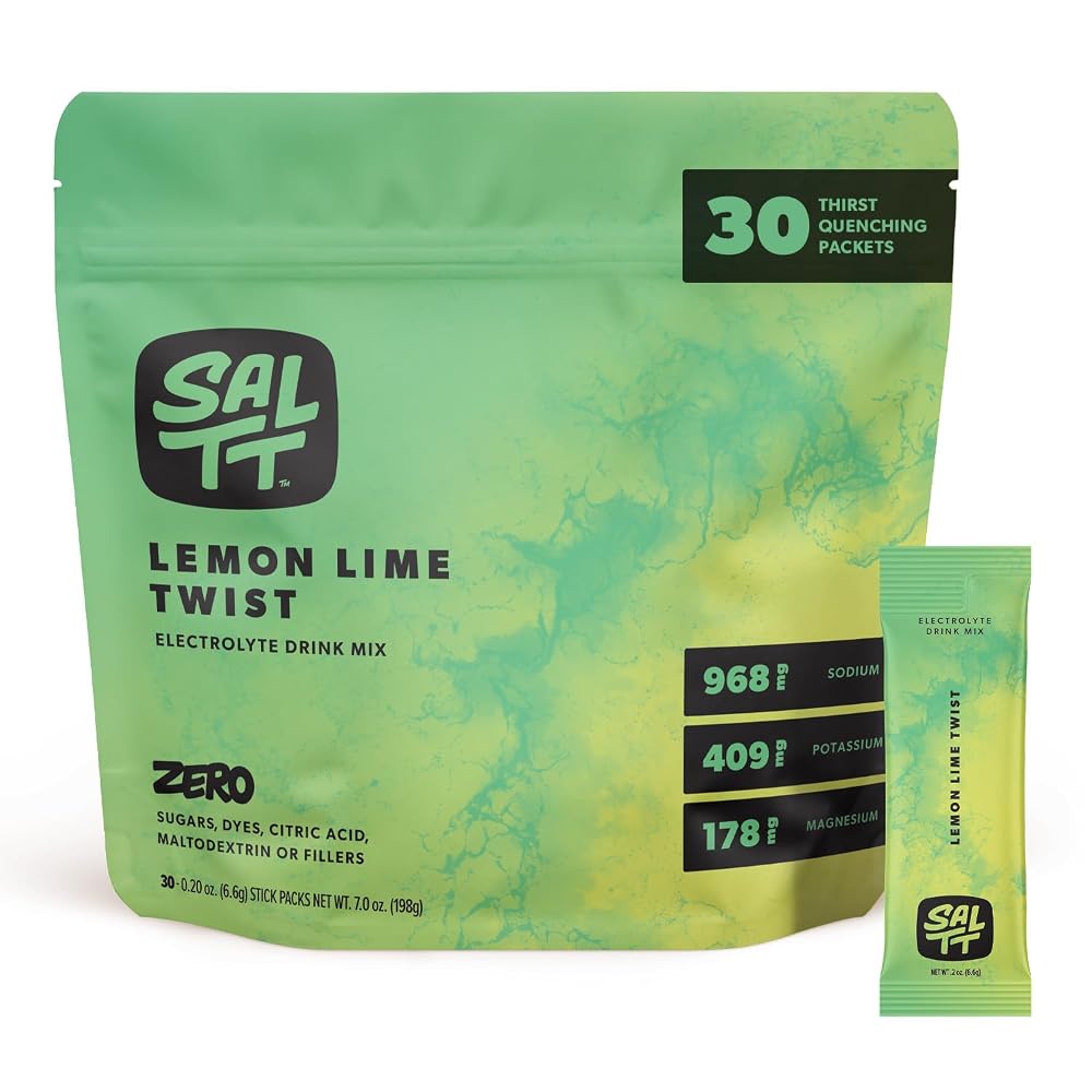 SALTT Electrolyte Packets - Zero Sugar, Easy Dissolve, Key Minerals