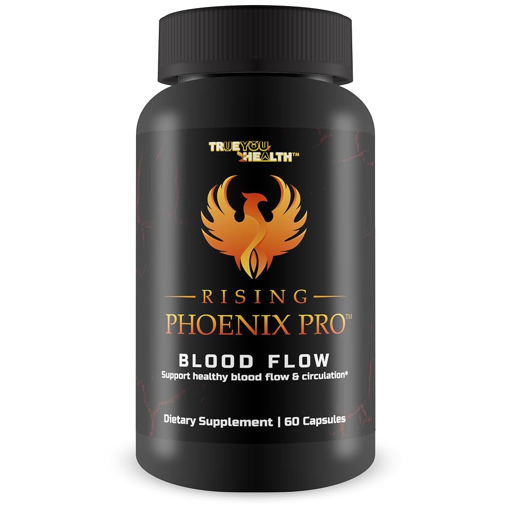 True You Health Rising Phoenix Pro L-Arginine Blood Flow - 60 Capsules