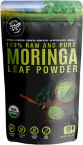 SUPREME HERBALS Moringa Leaf Powder Organic - 8 oz