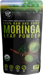 SUPREME HERBALS Moringa Leaf Powder Organic - 8 oz