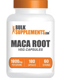 BulkSupplements Maca Root Extract 1800mg - 150 Capsules