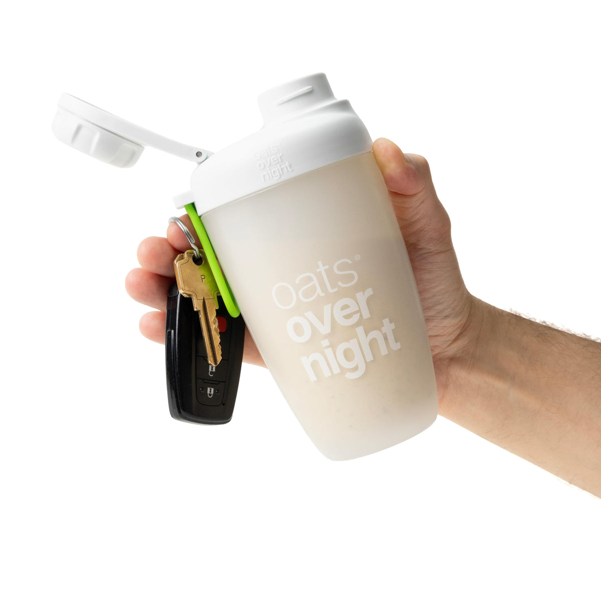 Oats Overnight Protein Oatmeal Shaker Bottle 20 Fl Oz - Green - image 7