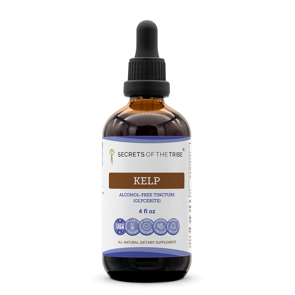 Secrets of the Tribe Kelp Tincture Alcohol-Free Liquid Extract