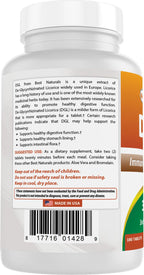 Best Naturals DGL Chewable 380 mg - 180 Tablets - image 7
